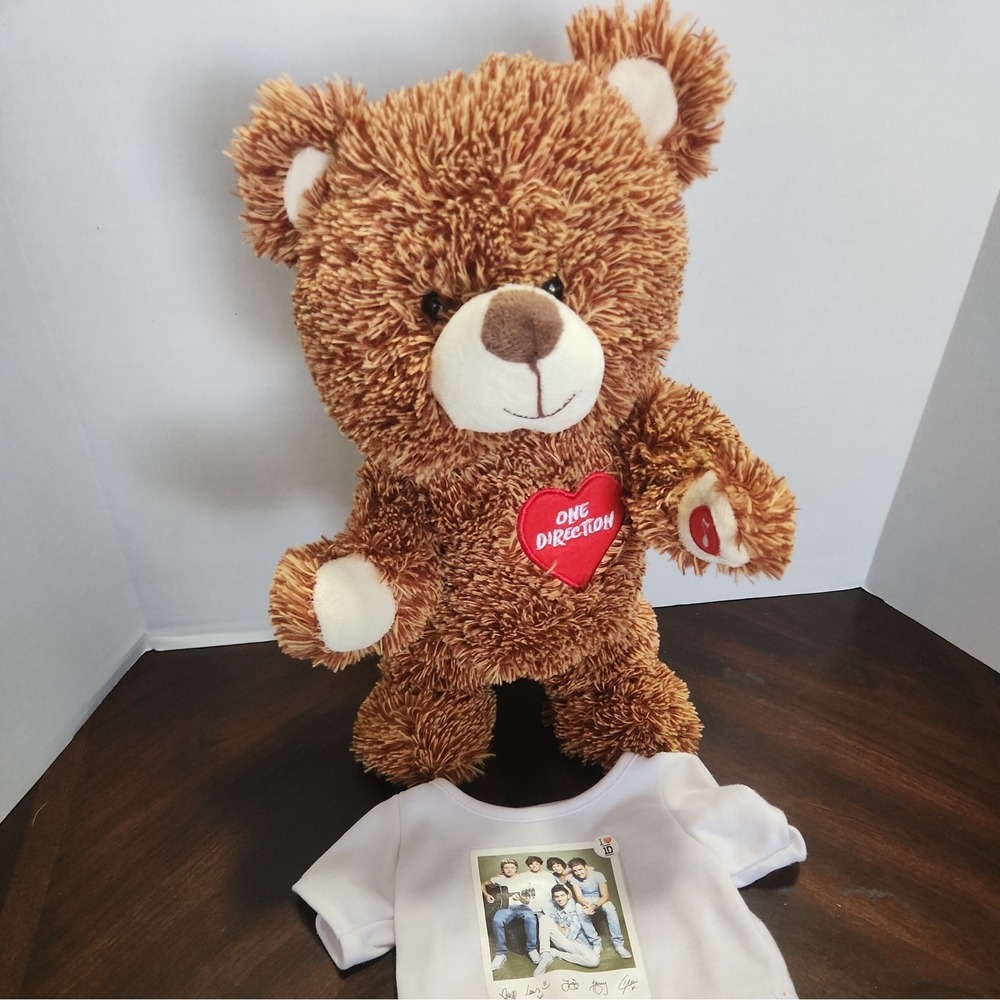 Collectible One Direction Valentine Teddy Bear With Tags